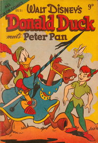 Walt Disney One-Shot Comic [OS series] (WG Publications, 1948 series) #OS.51 — Walt Disney's Donald Duck Meets Peter Pan 1953