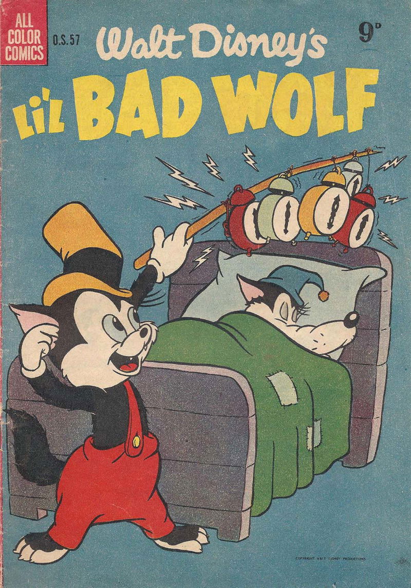 Walt Disney One-Shot Comic [OS series] (WG Publications, 1948 series) #O.S.57 — Walt Disney's Li'l Bad Wolf ([May 1954?])