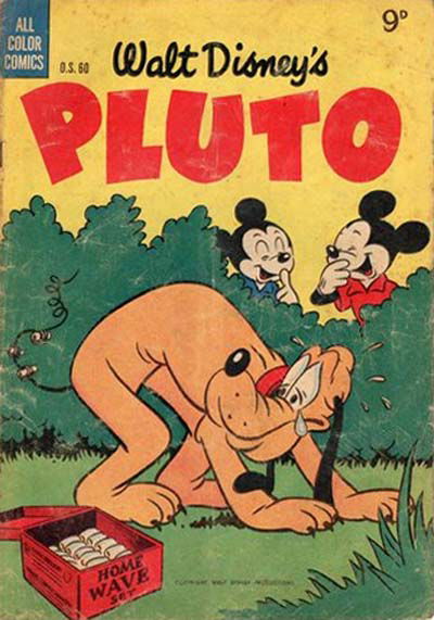Walt Disney One-Shot Comic [OS series] (WG Publications, 1948 series) #O.S.60 — Walt Disney's Pluto ([March 1955?])