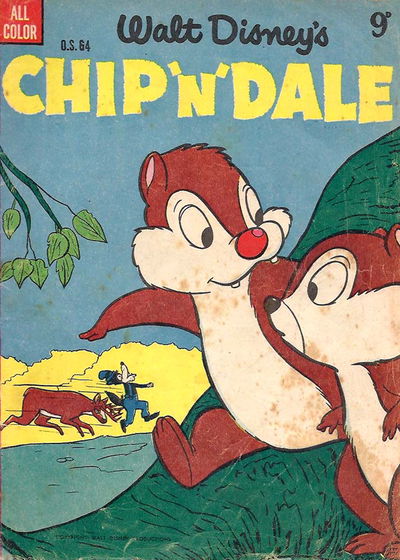 Walt Disney One-Shot Comic [OS series] (WG Publications, 1948 series) #O.S.64 — Walt Disney's Chip 'n' Dale 1955