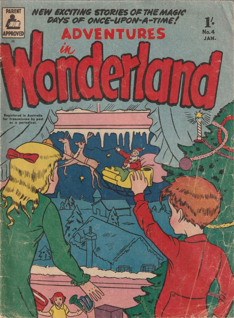 Adventures in Wonderland (Magman, 1956? series) #4 (January 1957)