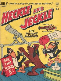 Heckle and Jeckle the Talking Magpies (Rosnock, 1954 series)  #7 (July 1955)