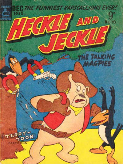 Heckle and Jeckle the Talking Magpies (Rosnock, 1954 series)  #10 (December 1955)