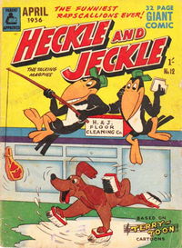 Heckle and Jeckle the Talking Magpies (Rosnock, 1954 series) #12 April 1956