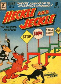 Heckle and Jeckle the Talking Magpies (Rosnock, 1954 series)  #13 (June 1956)