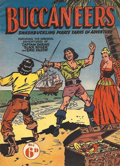 Buccaneers (Youngs, 1950? series) #1 [December 1950?]