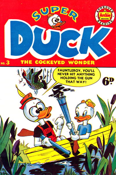 Super Duck the Cockeyed Wonder (HJ Edwards, 1953? series) #3 [November 1953?]