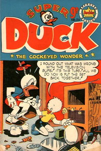 Super Duck the Cockeyed Wonder  #20 ([April 1955?])