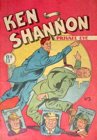 Ken Shannon Private Eye (Ayers & James, 1952 series) #3 ([March 1952?])