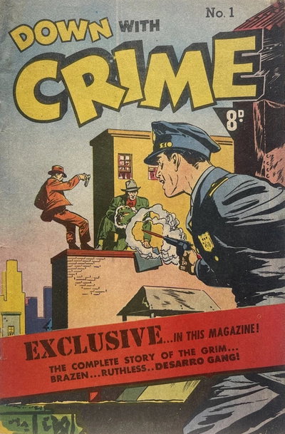 Down with Crime  #1 ([December 1953?])