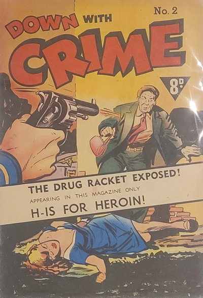 Down with Crime  #2 (January 1954)