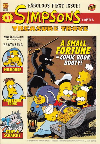 Simpsons Comics Treasure Trove (Otter Press, 2008 series) #1 ([2008?])