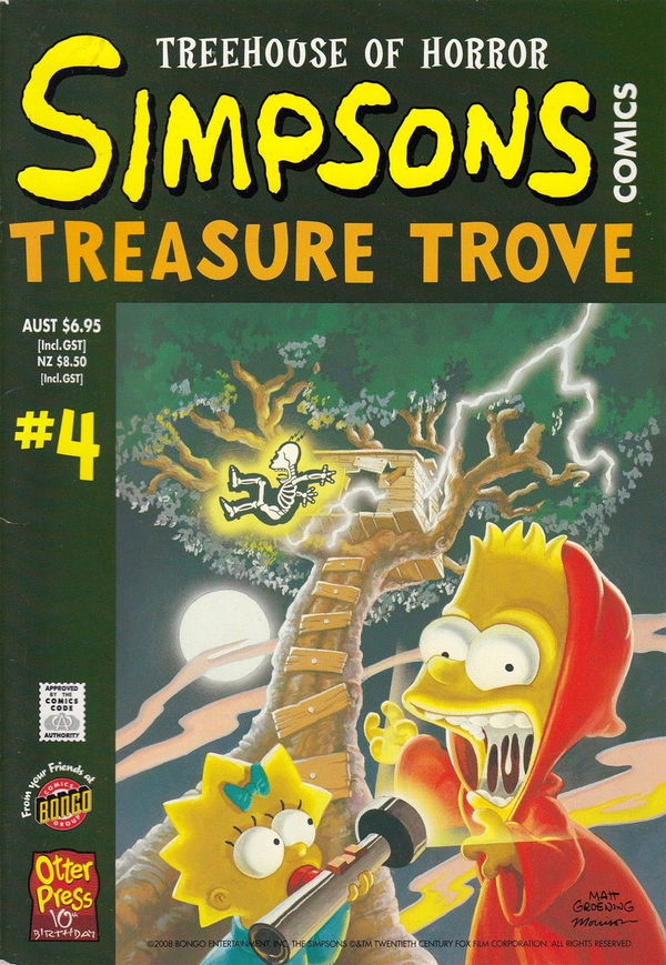 Simpsons Comics Treasure Trove (Otter Press, 2008 series) #4 ([2008?])