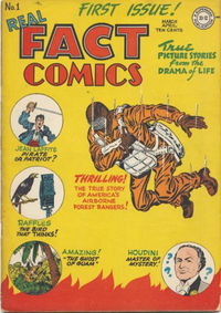 Real Fact Comics (DC, 1946 series) #1 (March-April 1946)
