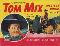 Tom Mix Western Comic (Cleland, 1949 series) #30 [March 1951?]