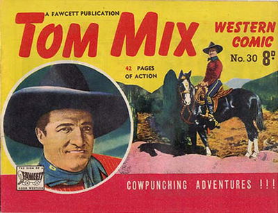 Tom Mix Western Comic (Cleland, 1949 series) #30 [March 1951?]