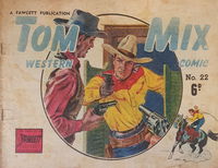 Tom Mix Western Comic (Cleland, 1949 series) #22 [July 1950?]