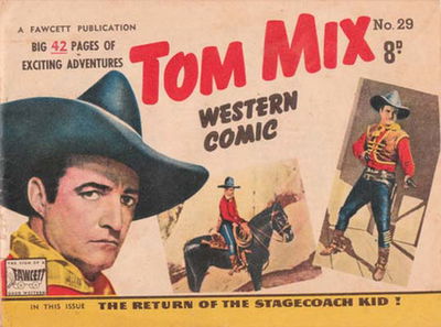 Tom Mix Western Comic (Cleland, 1949 series) #29 [February 1951?]