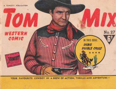 Tom Mix Western Comic (Cleland, 1949 series) #27 ([December 1950?])