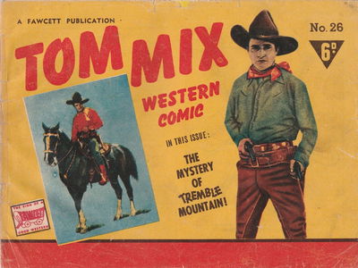 Tom Mix Western Comic (Cleland, 1949 series) #26 [1950?]