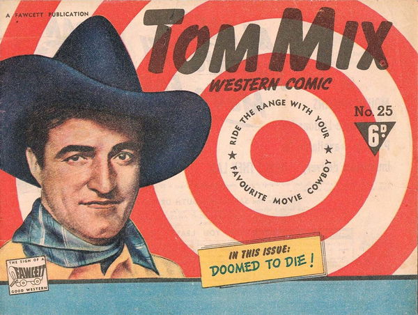 Tom Mix Western Comic (Cleland, 1949 series) #25 ([October 1950?])