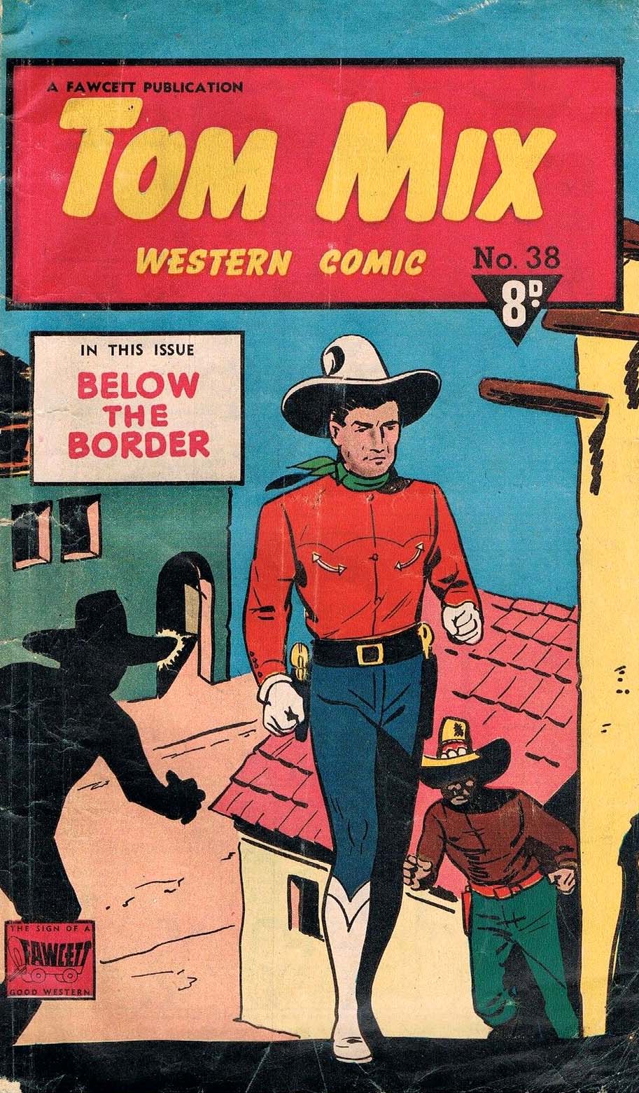 Tom Mix Western Comic (Cleland, 1949 series) #38 (1951)