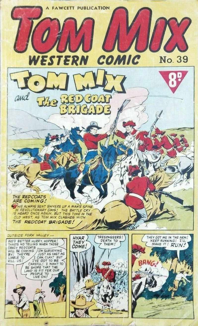 Tom Mix Western Comic (Cleland, 1949 series) #39 ([December 1951?])