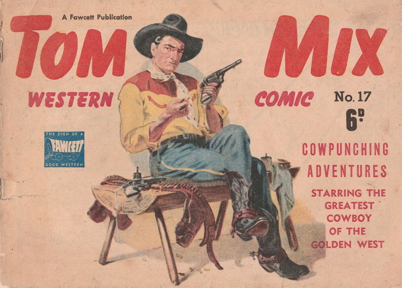 Tom Mix Western Comic (Cleland, 1949 series) #17 ([1950?])
