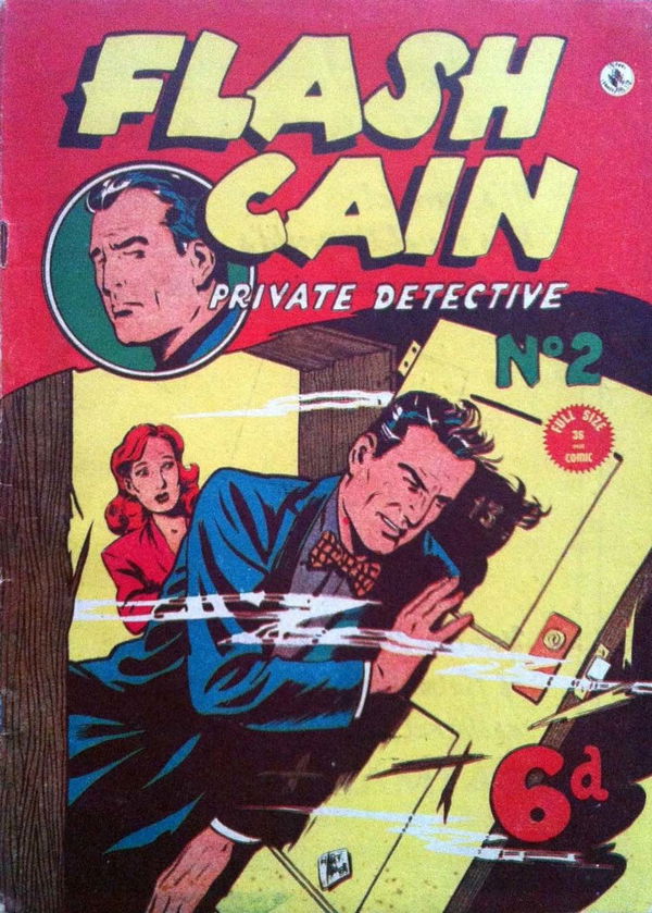 Flash Cain Private Detective (KG Murray, 1950 series) #2 ([March 1950?])