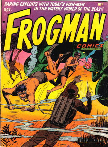 Frogman Comics (Hillman, 1952 series) #5 November 1952