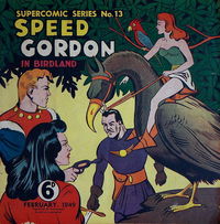 The Supercomic Series (Consolidated Press, 1948 series) #13 — Speed Gordon February 1949