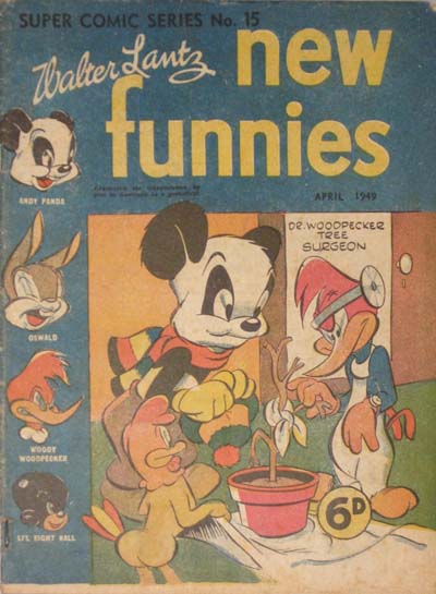 The Supercomic Series  #15 ([April 1949?])