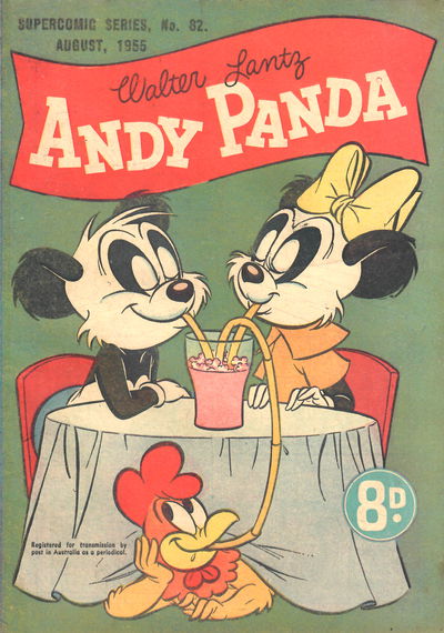 The Supercomic Series (Shakespeare Head, 1953 series) #82 — Walter Lantz Andy Panda August 1955