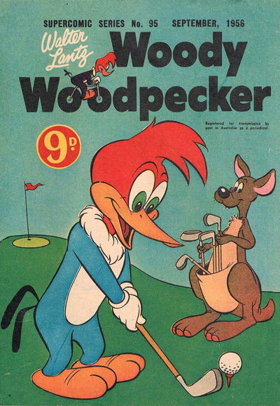 The Supercomic Series (Shakespeare Head, 1953 series) #95 — Walter Lantz Woody Woodpecker September 1956