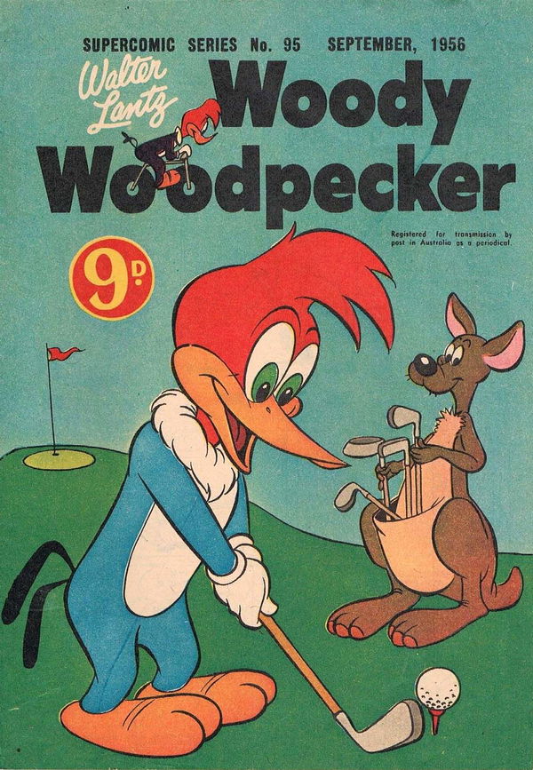 The Supercomic Series (Shakespeare Head, 1953 series) #95 (September 1956) —Walter Lantz Woody Woodpecker