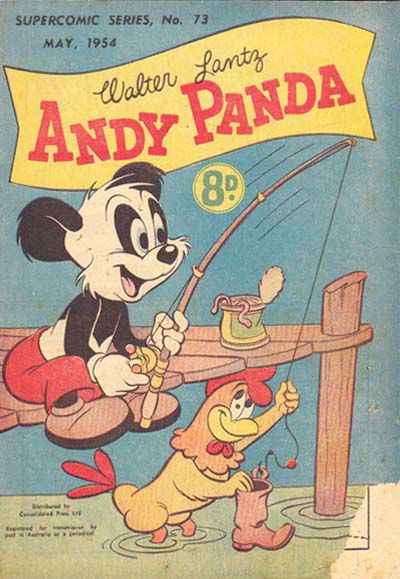 The Supercomic Series (Shakespeare Head, 1953 series) #73 — Walter Lantz Andy Panda (May 1954)