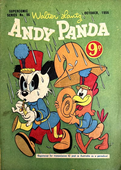 The Supercomic Series (Shakespeare Head, 1953 series) #96 — Walter Lantz Andy Panda October 1956