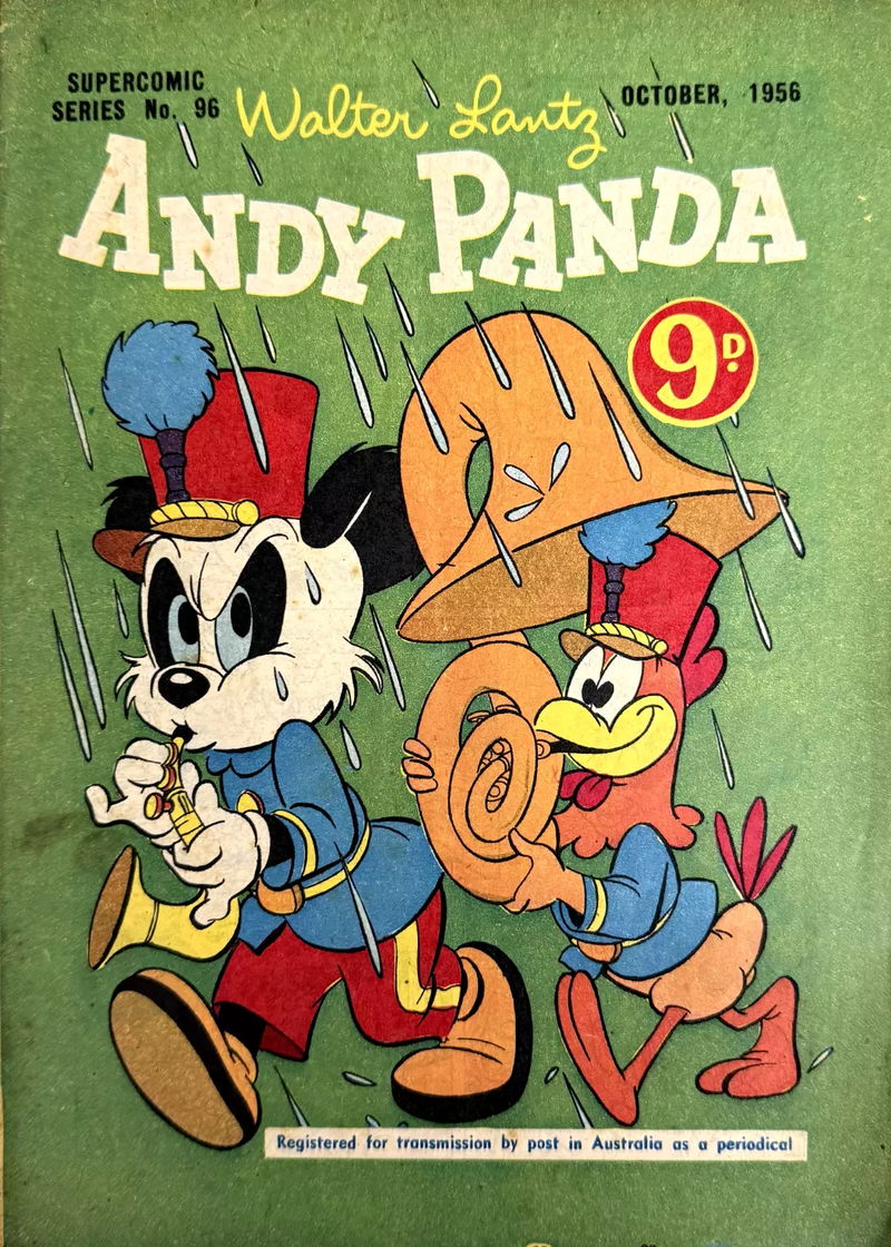 The Supercomic Series (Shakespeare Head, 1953 series) #96 — Walter Lantz Andy Panda (October 1956)