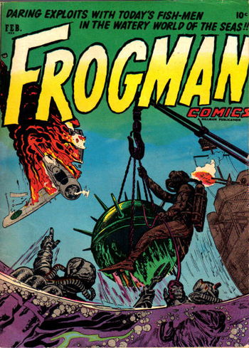 Frogman Comics (Hillman, 1952 series) #8 February 1953