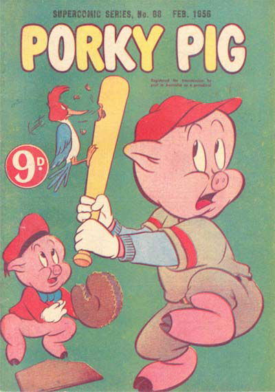 The Supercomic Series (Shakespeare Head, 1953 series) #88 — Porky Pig [February 1956?]