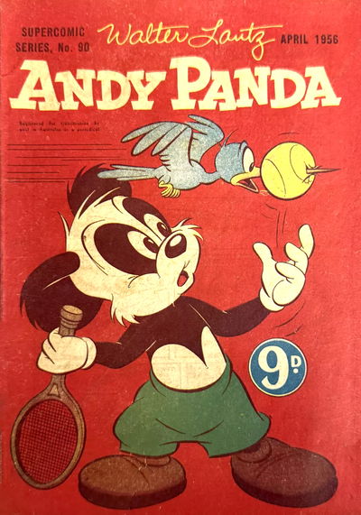 The Supercomic Series (Shakespeare Head, 1953 series) #90 — Walter Lantz Andy Panda April 1956