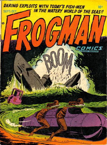 Frogman Comics (Hillman, 1952 series) #4 September-October 1952