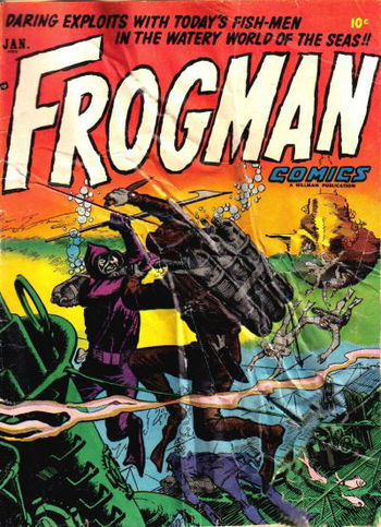 Frogman Comics (Hillman, 1952 series) v1#7 (January 1953)