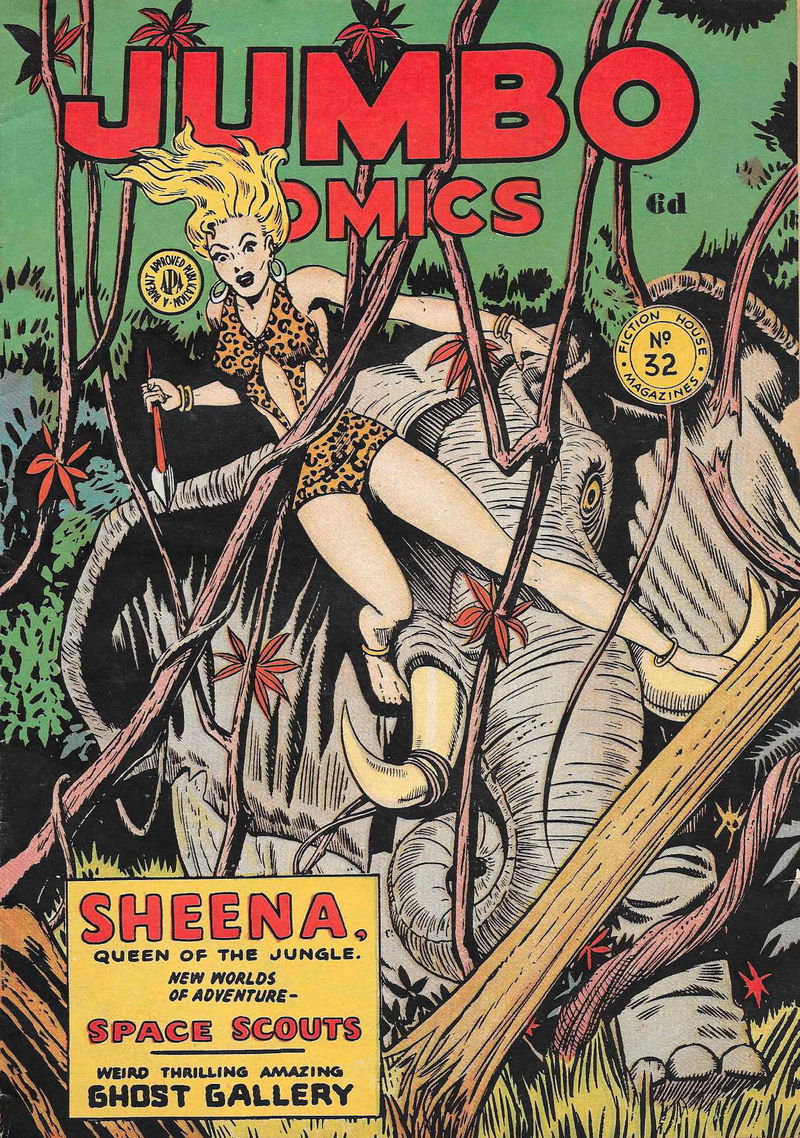 Jumbo Comics (HJ Edwards, 1952? series) #32 (January 1953)