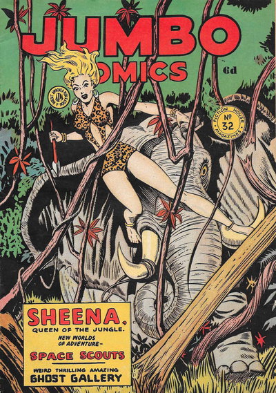 Jumbo Comics  #32 (January 1953)