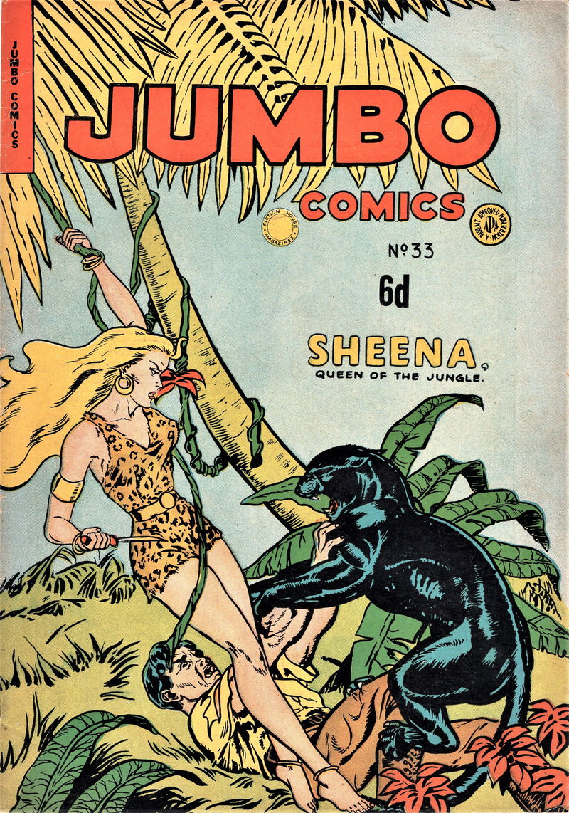 Jumbo Comics (HJ Edwards, 1952? series) #33 (February 1953)