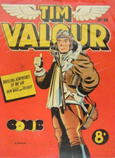 Tim Valour Comic (Edwards, 1948 series) #36 ([April 1952?])