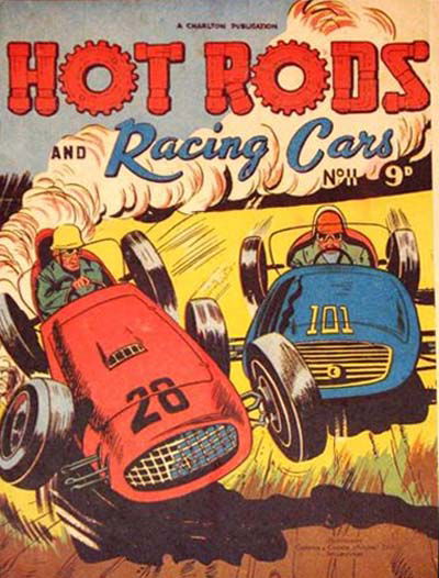 Hot Rods and Racing Cars (New Century, 1955? series) #11 ([August 1956?])