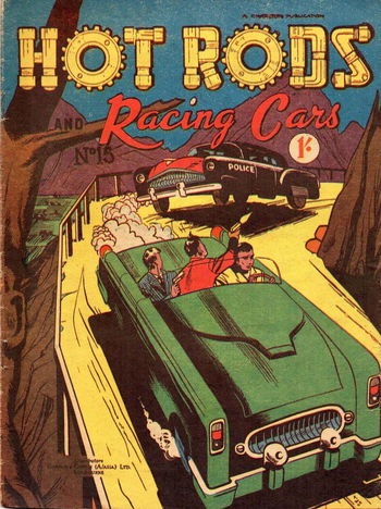 Hot Rods and Racing Cars (New Century, 1955? series) #15 ([December 1956?])