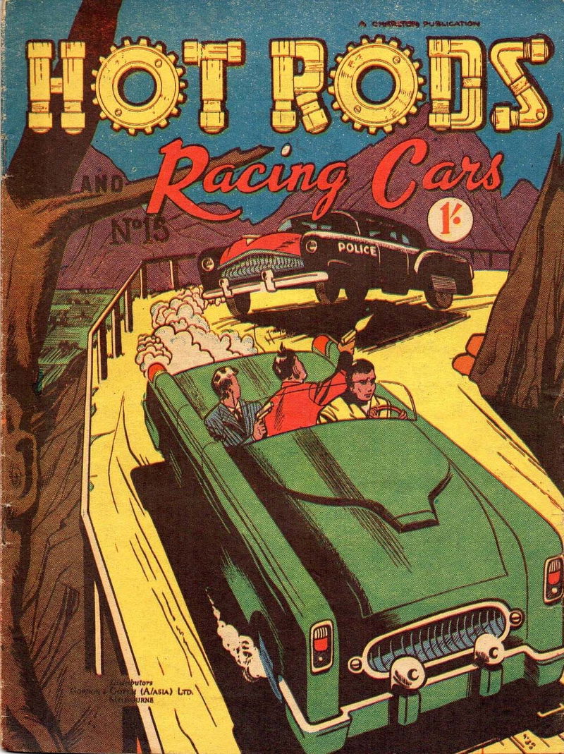 Hot Rods and Racing Cars (New Century, 1955? series) #15 ([December 1956?])